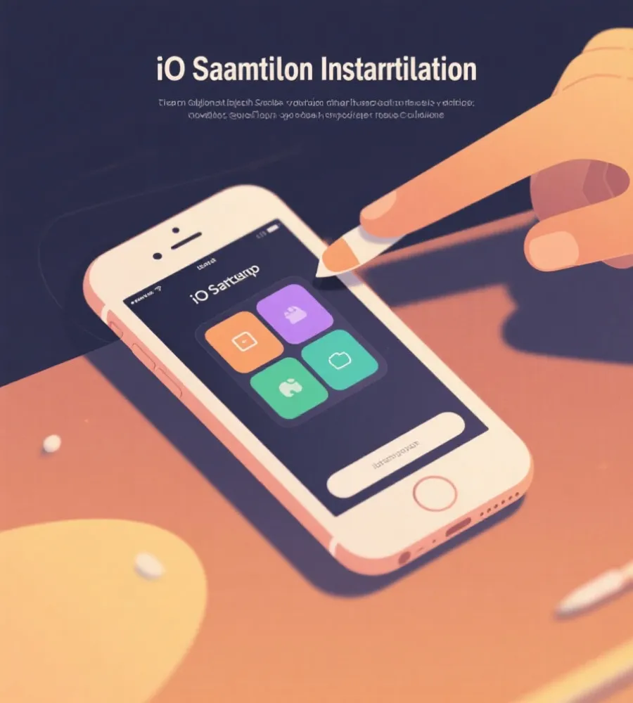 iOS 下载与安装示意图